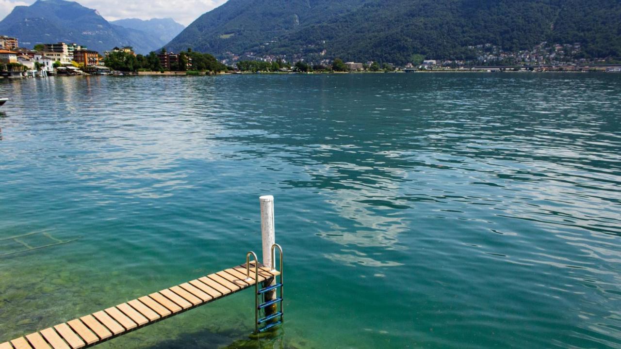 76 The Lake House - Lugano ميليده المظهر الخارجي الصورة